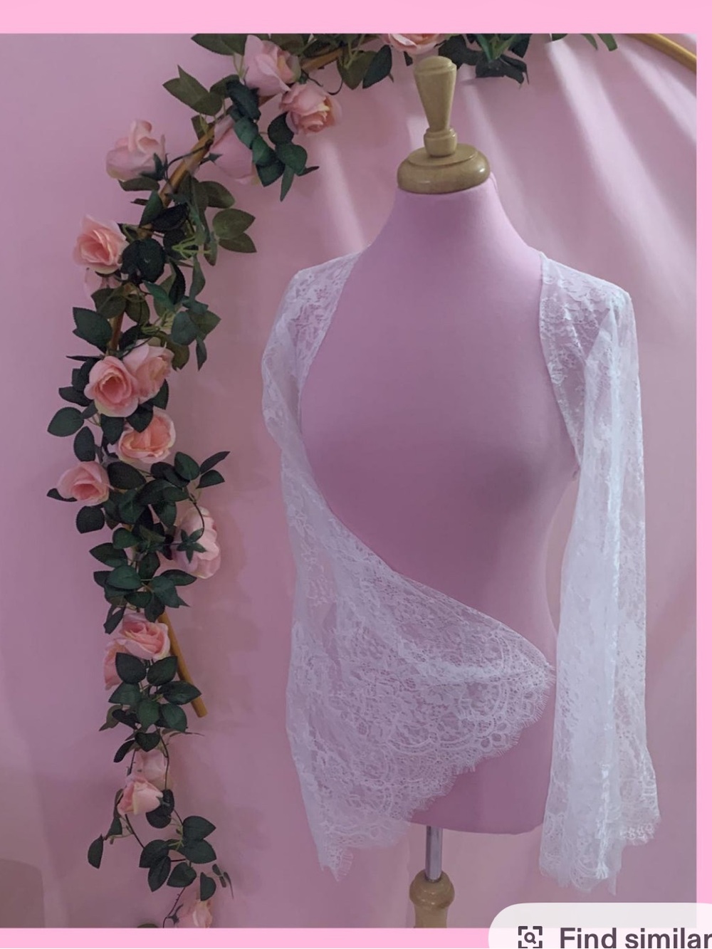Never Been Worn Lace Shrug
